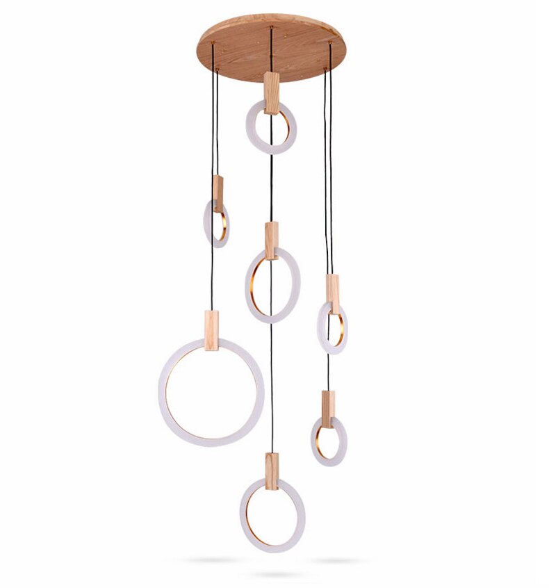 Acrylic Ring chandelier