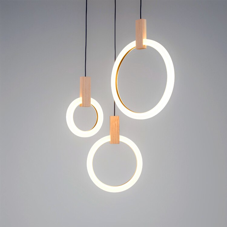 Acrylic Ring chandelier