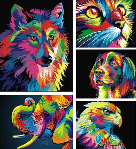 Animal digital painting - Aleo Decor