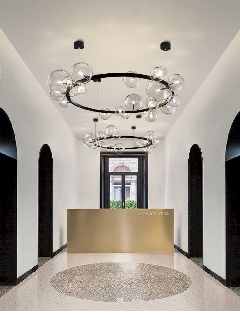 Bubble chandelier - Aleo Decor