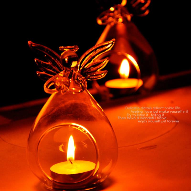 Glass Angel Pot - Aleo Decor