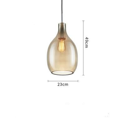 Glass Nest Lamp - Aleo Decor