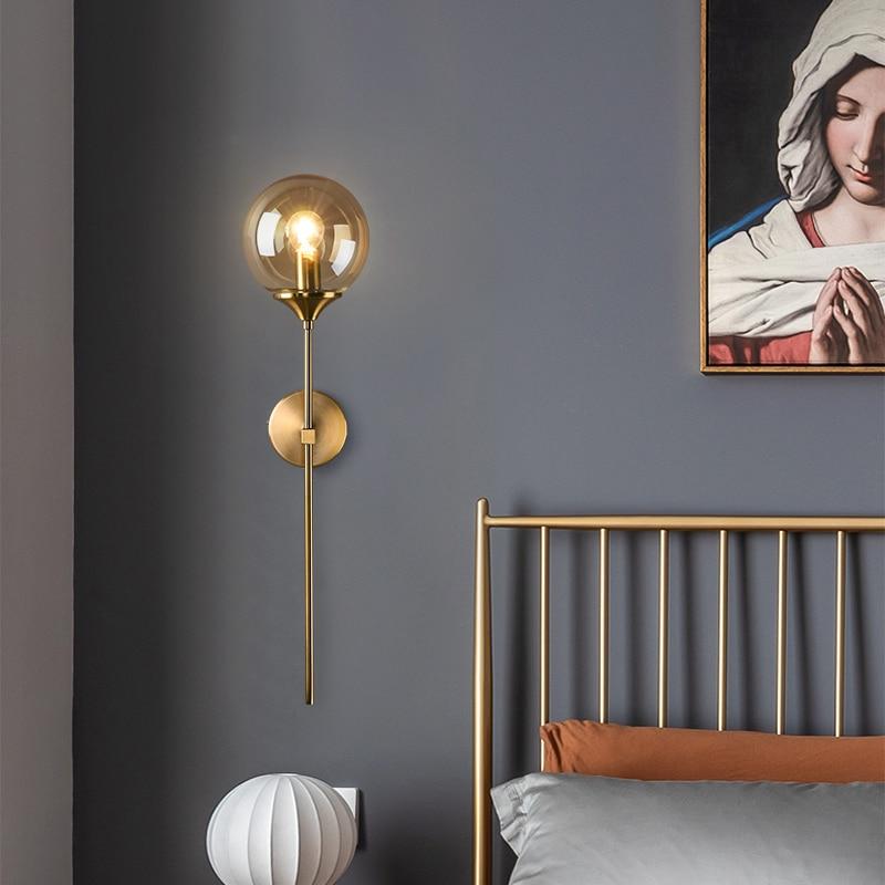 Golden Stick Lamp - Aleo Decor