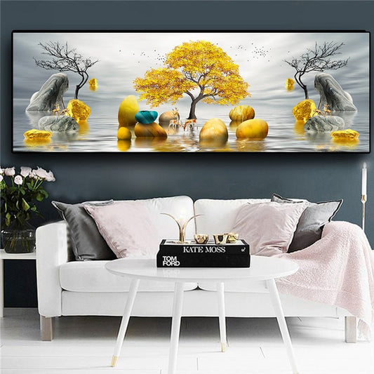Golden Tree - Aleo Decor