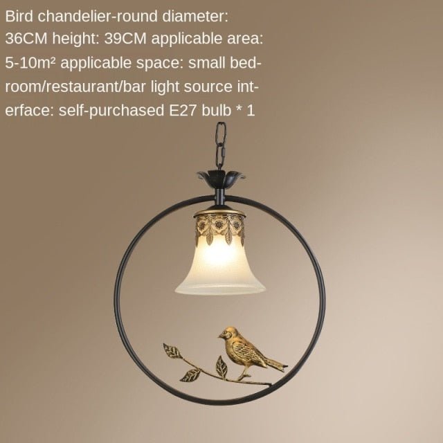 Goldfinch in Circle - Aleo Decor