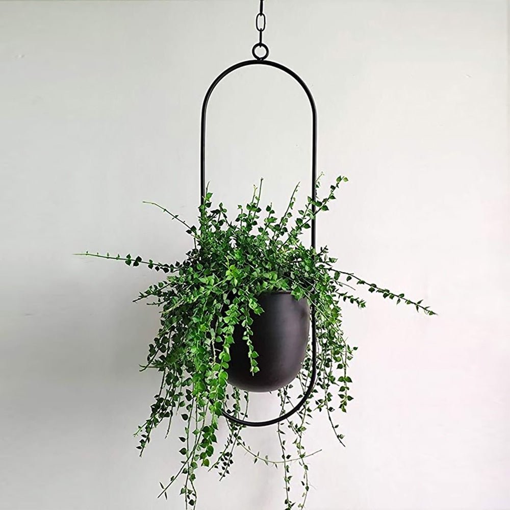 Metal hanging Pot - Aleo Decor