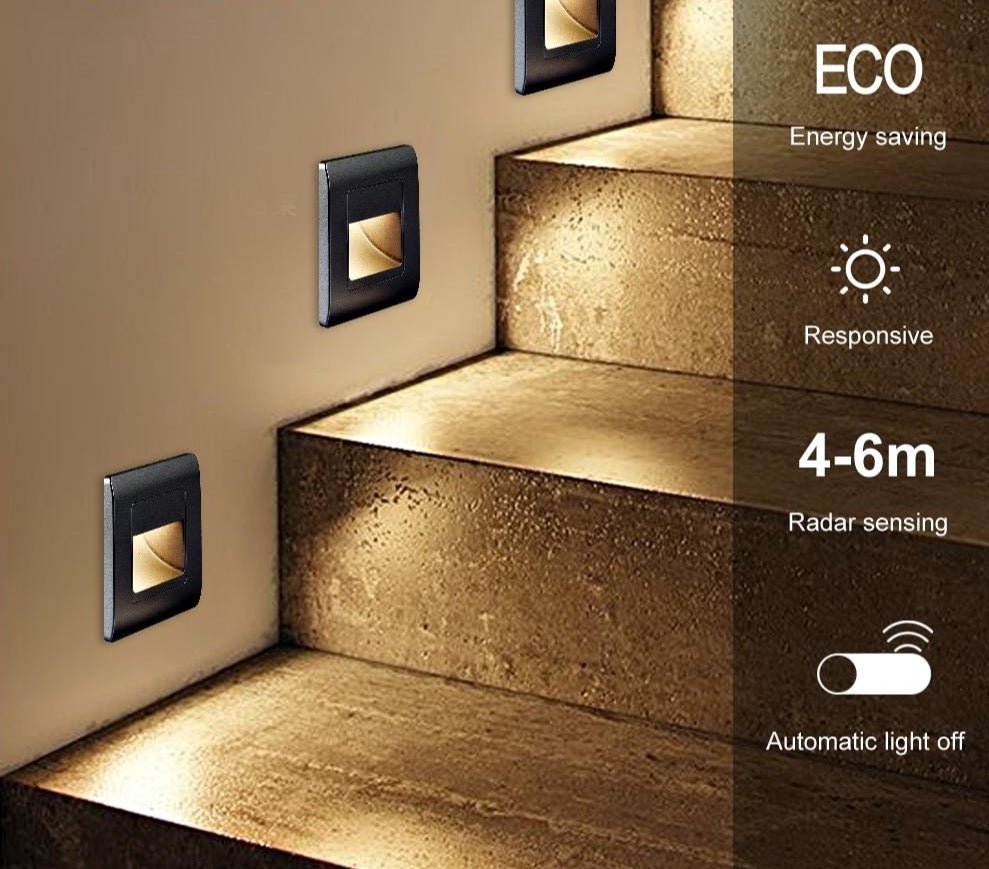 Motion Sensor Stair Case Light – Aleo Decor