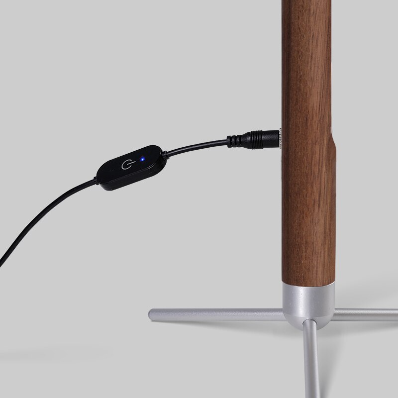 Minimal woody Stand lamp