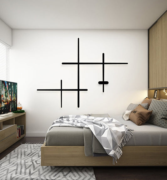 Criss-Cross Wall Lamp