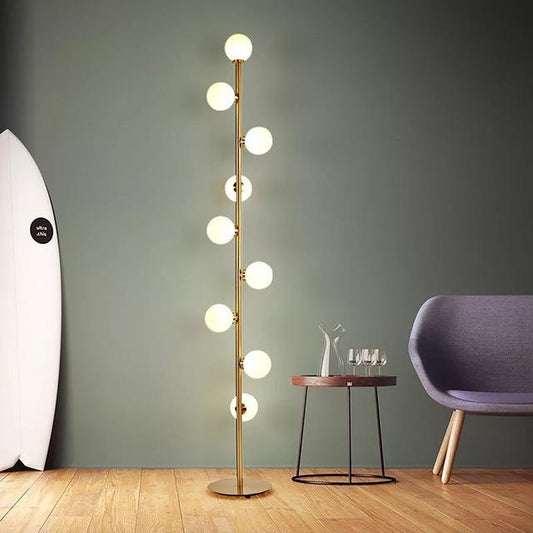 Glass ball floor Lamp