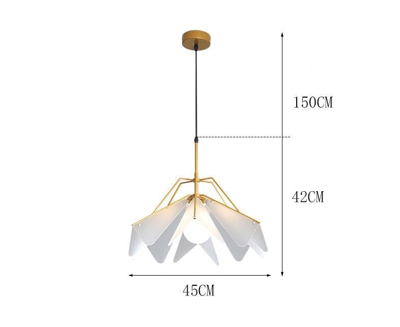 Angled Umbrella Lamp