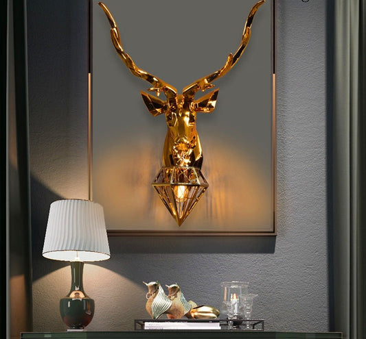 Antler Wall Lamp - Aleo Decor