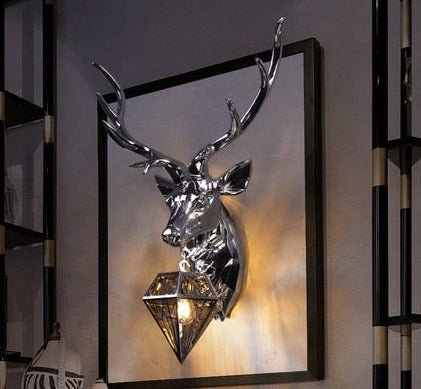 Antler Wall Lamp - Aleo Decor