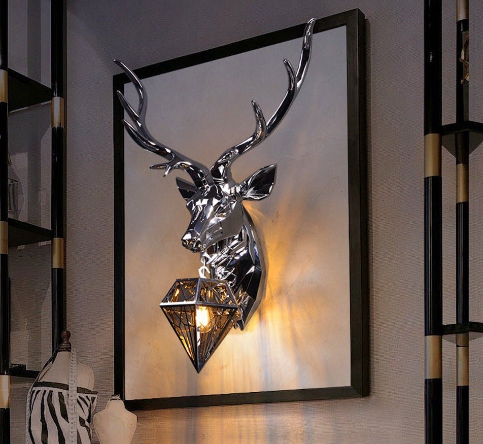 Antler Wall Lamp - Aleo Decor