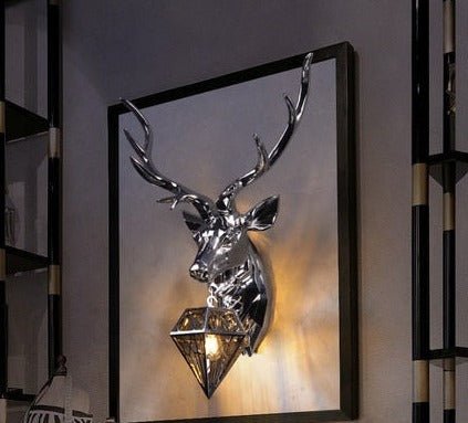 Antler Wall Lamp - Aleo Decor