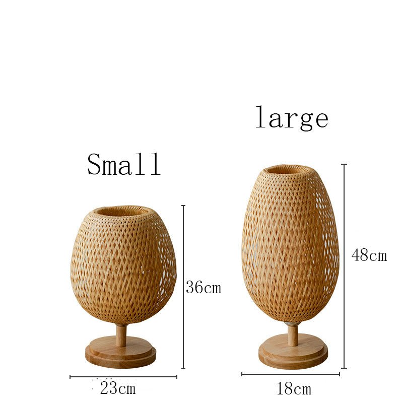 Bamboo Table Lamp - Aleo Decor