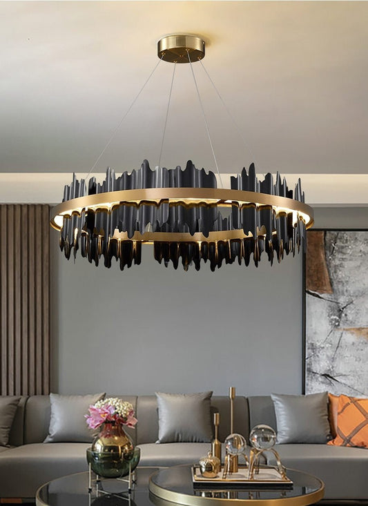 Circular Chandelier - Aleo Decor