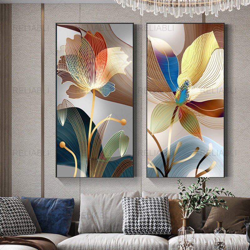 Colour in Gold - Aleo Decor