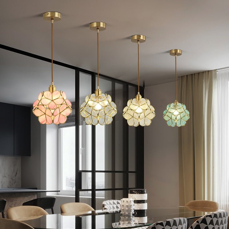 Crystal Colorful chandelier - Aleo Decor