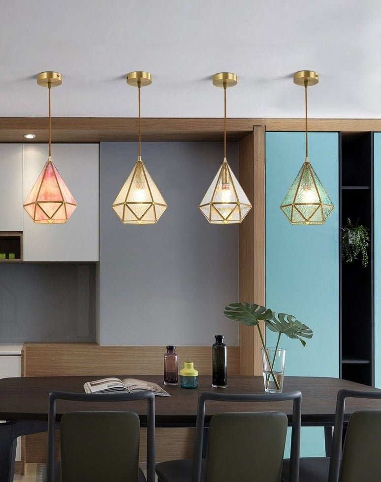 Crystal Colorful chandelier - Aleo Decor