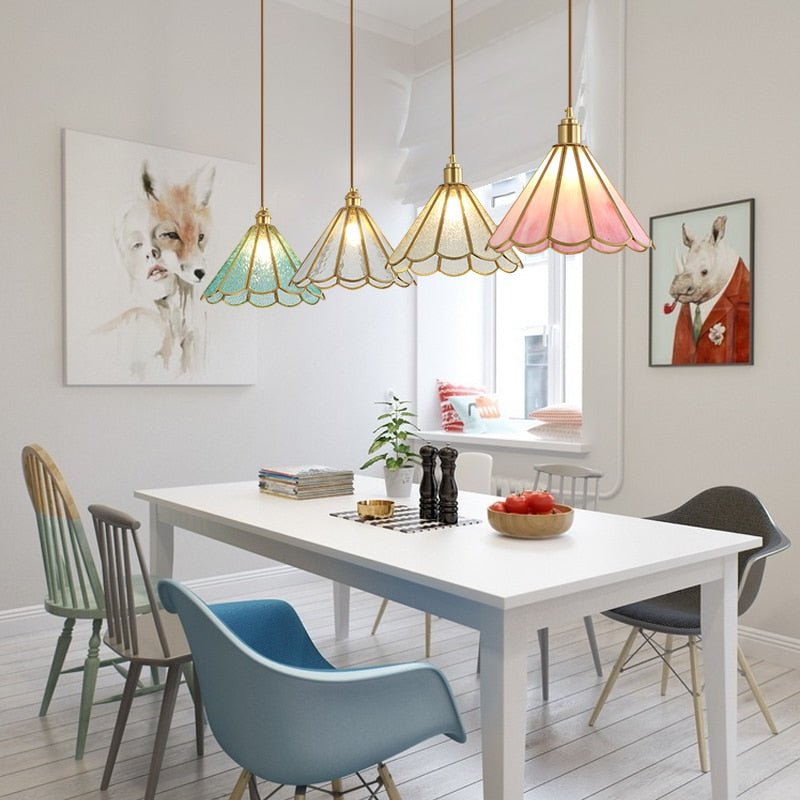 Crystal Colorful chandelier - Aleo Decor