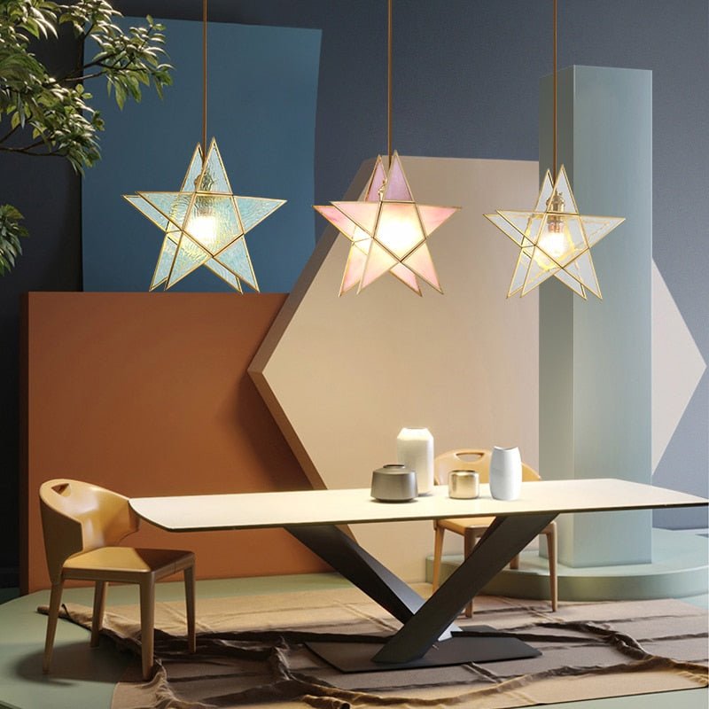 Crystal Colorful chandelier - Aleo Decor