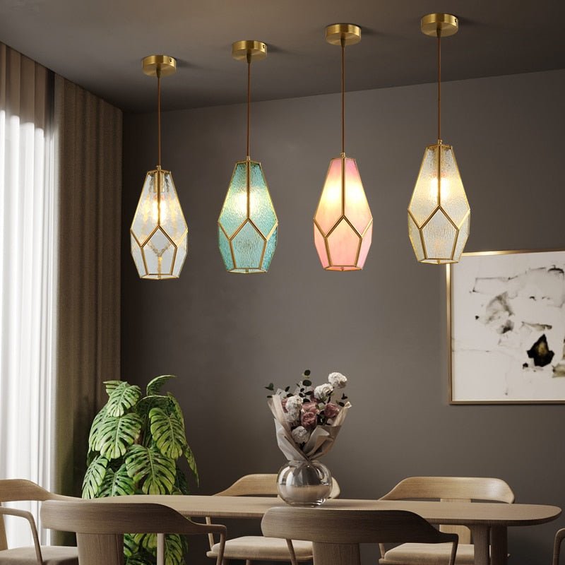 Crystal Colorful chandelier - Aleo Decor