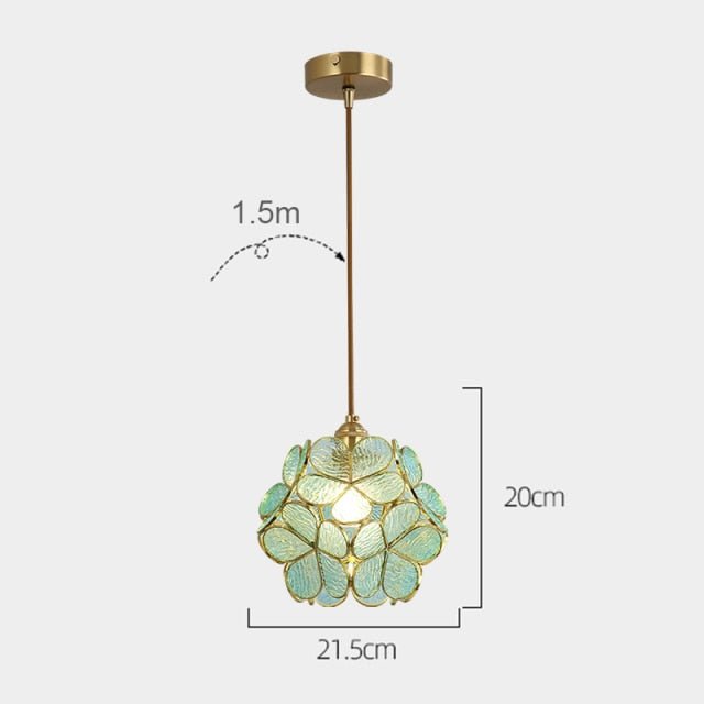 Crystal Colorful chandelier - Aleo Decor