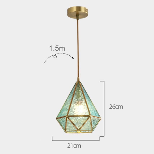 Crystal Colorful chandelier - Aleo Decor