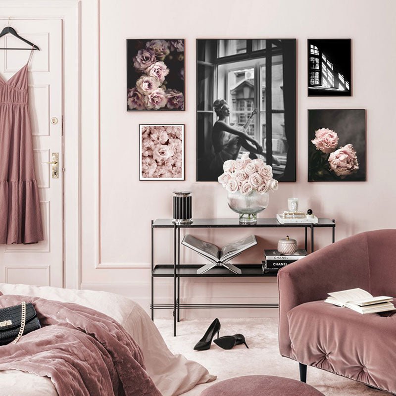 Flower and The Girl - Aleo Decor