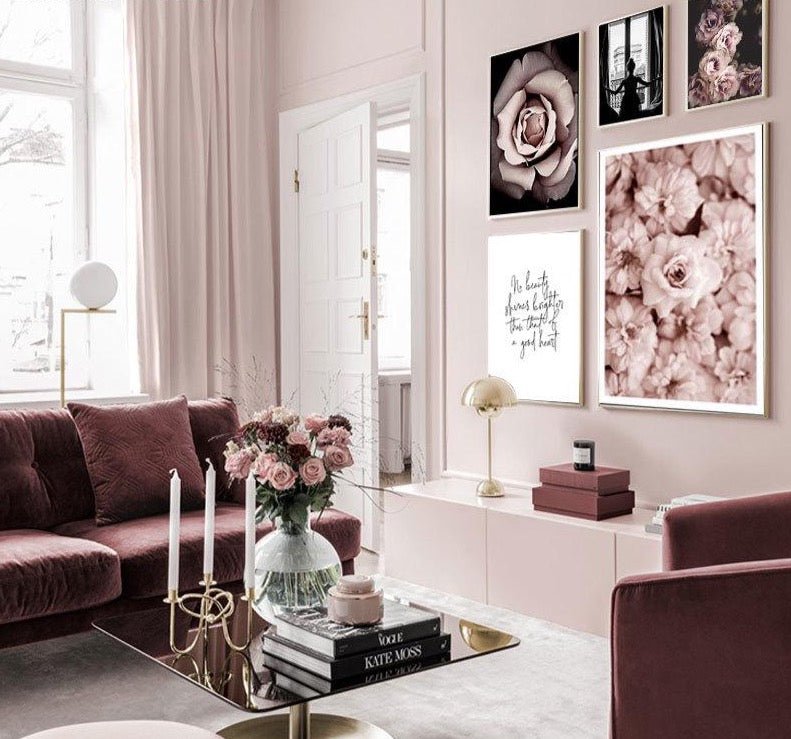 Flower and The Girl - Aleo Decor