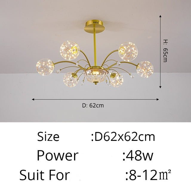 Fountain Chandelier - Aleo Decor