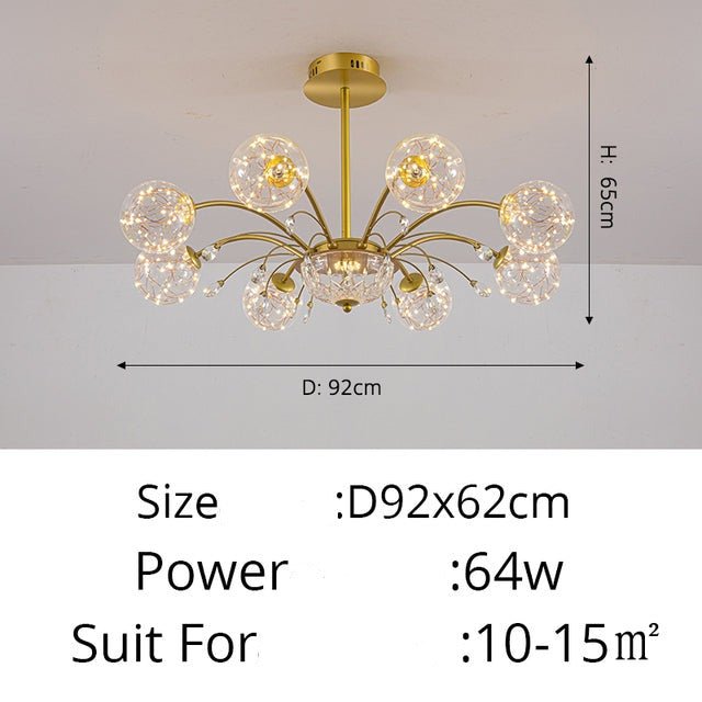 Fountain Chandelier - Aleo Decor