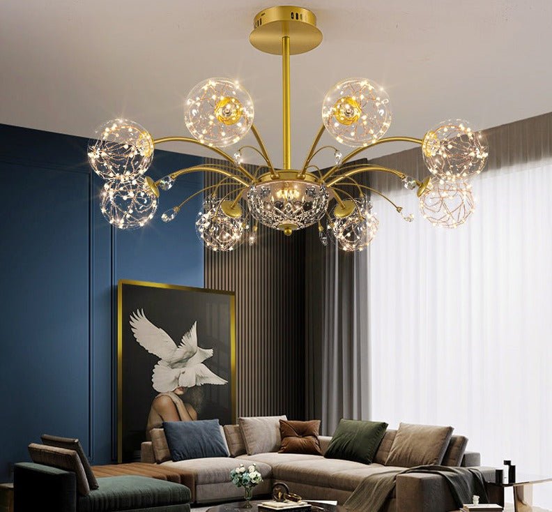 Fountain Chandelier - Aleo Decor