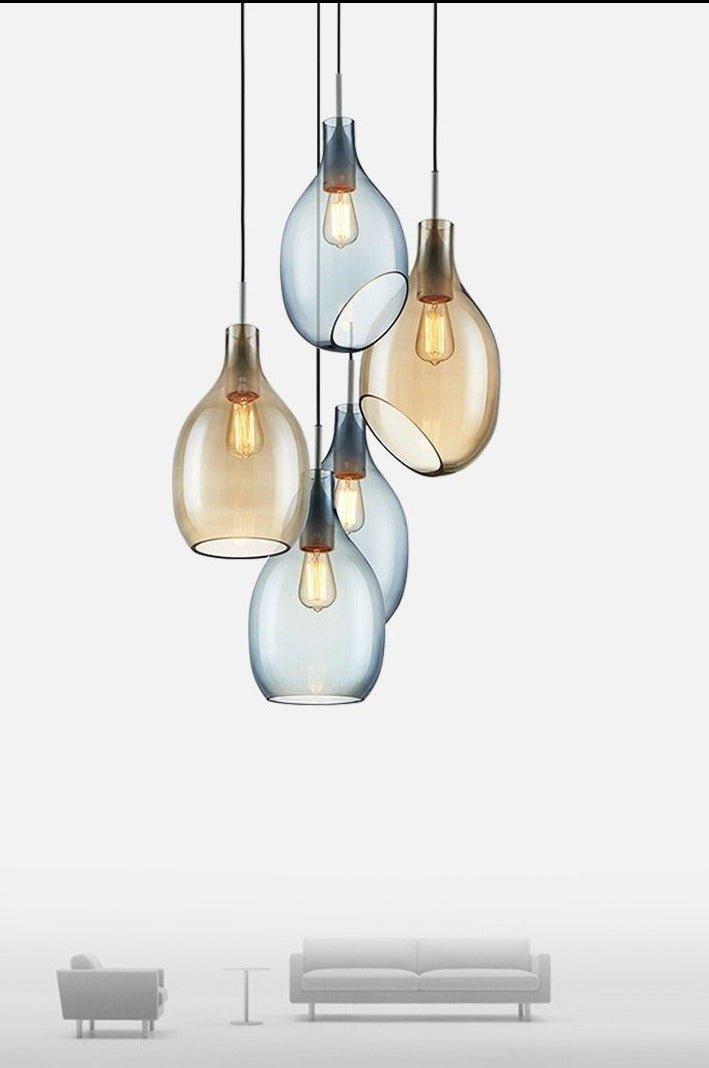 Glass Nest Lamp - Aleo Decor