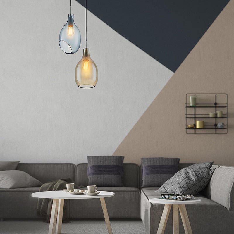 Glass Nest Lamp - Aleo Decor