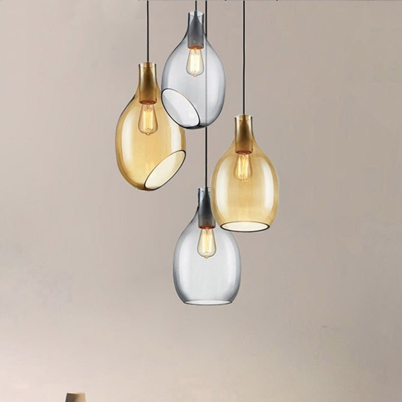 Glass Nest Lamp - Aleo Decor