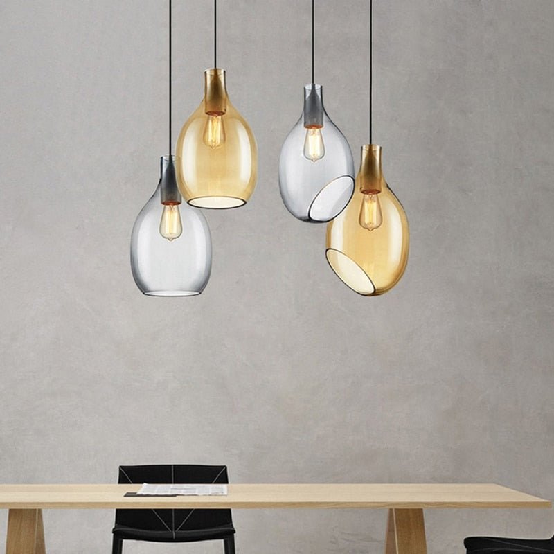 Glass Nest Lamp - Aleo Decor
