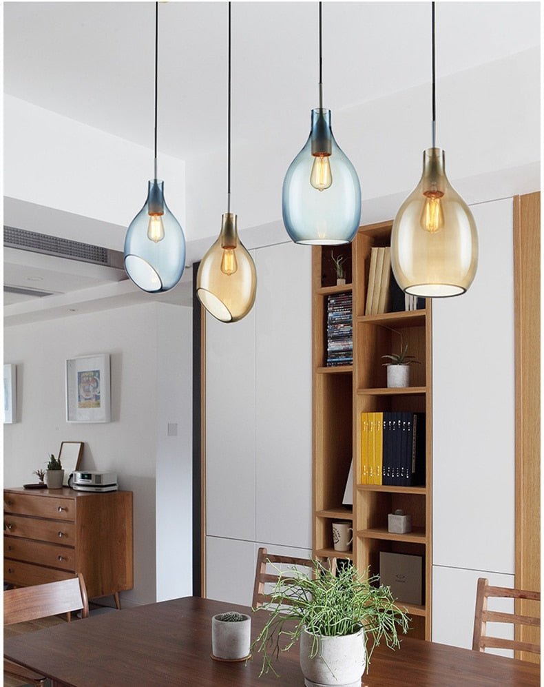 Glass Nest Lamp - Aleo Decor