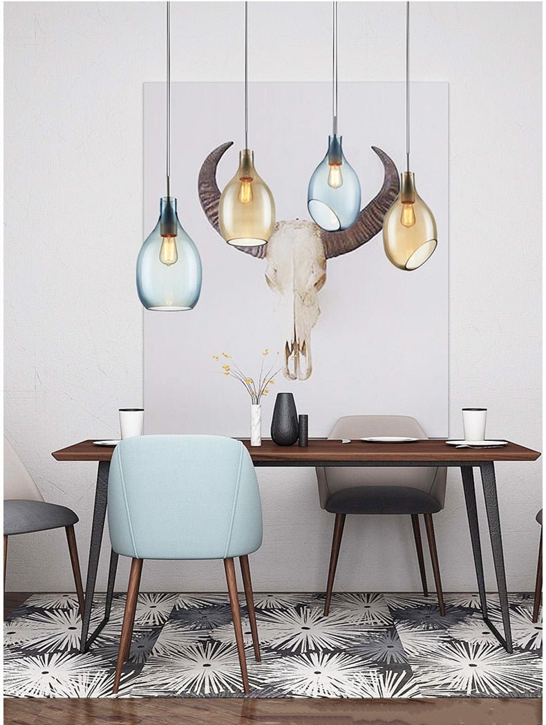 Glass Nest Lamp - Aleo Decor