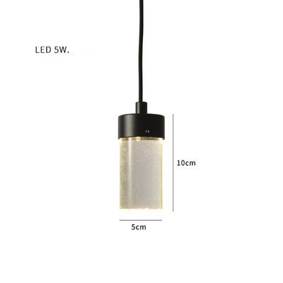 Glass Tube lamp - Aleo Decor