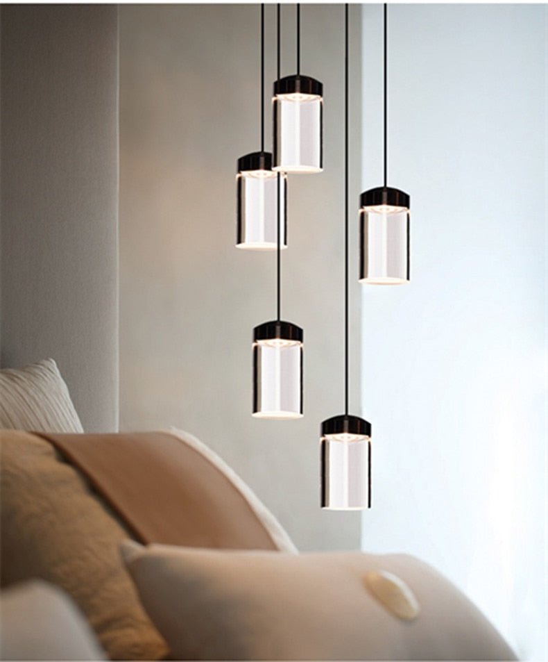 Glass Tube lamp - Aleo Decor