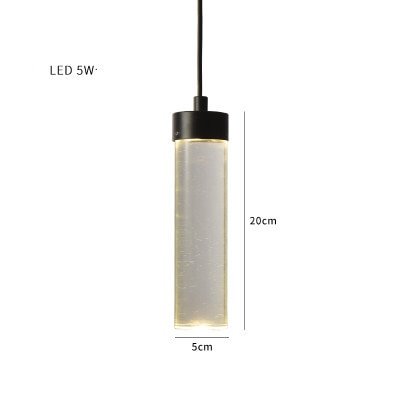 Glass Tube lamp - Aleo Decor