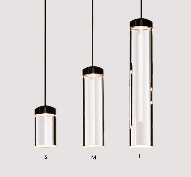 Glass Tube lamp - Aleo Decor