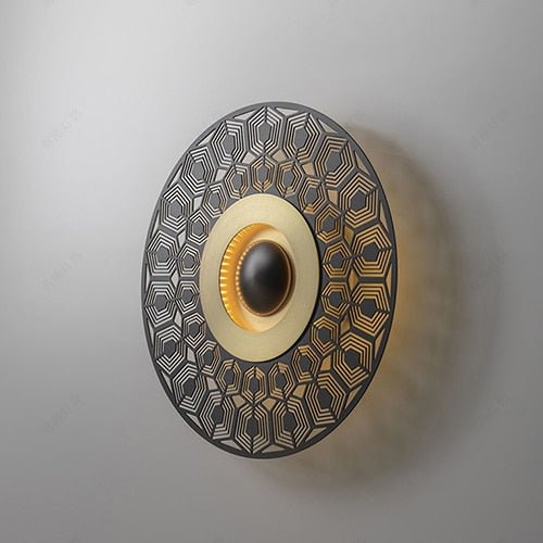 Gold wall Sconce - Aleo Decor