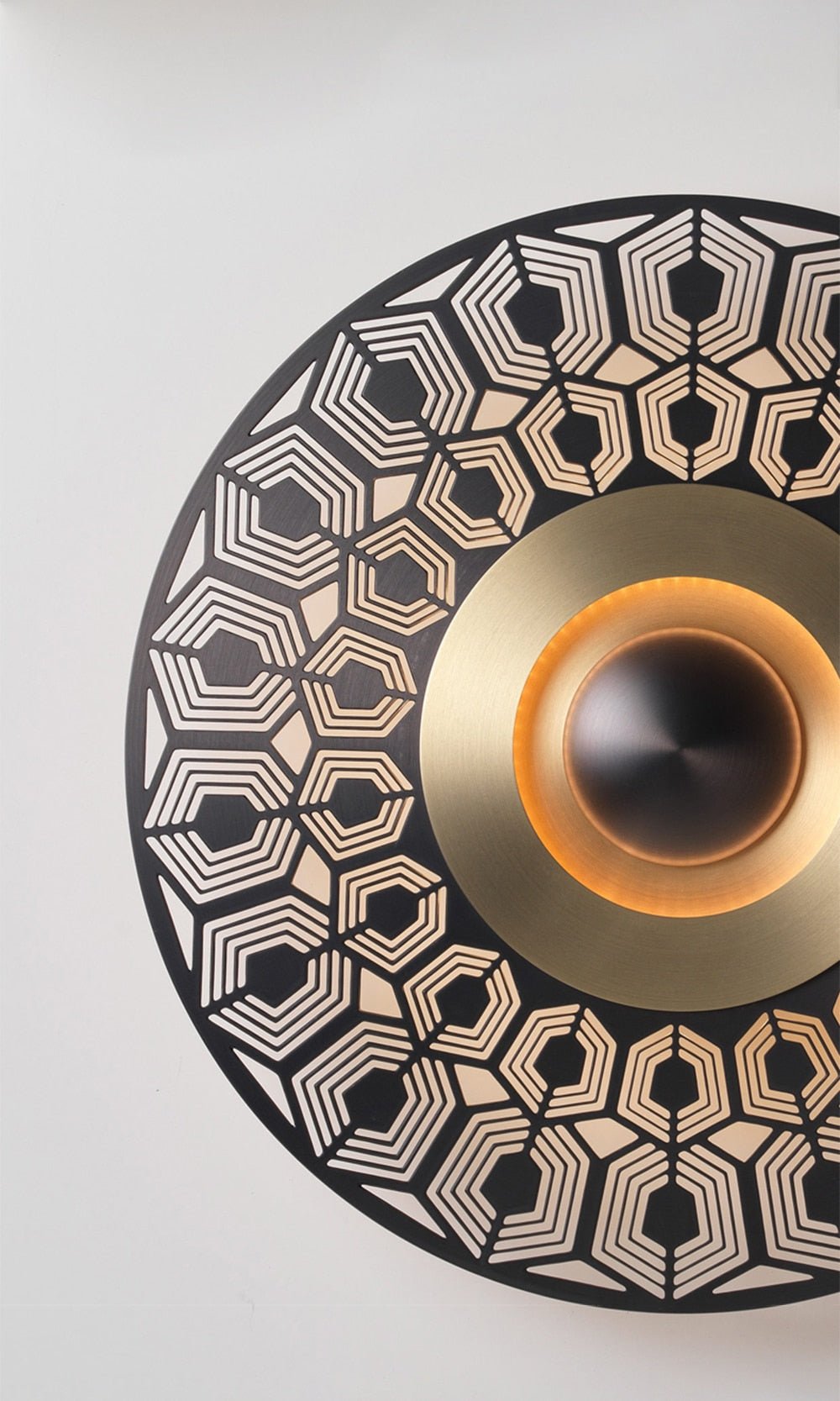 Gold wall Sconce - Aleo Decor