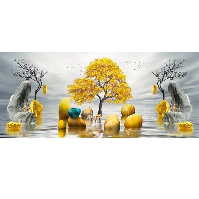 Golden Tree - Aleo Decor