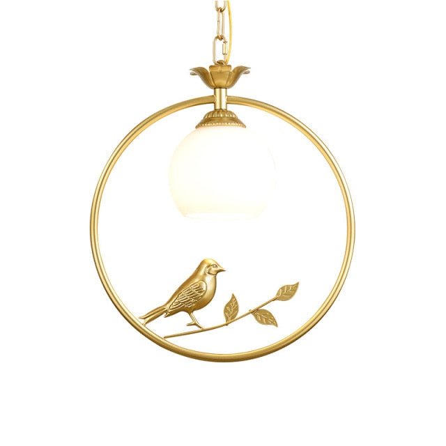 Goldfinch in Circle - Aleo Decor