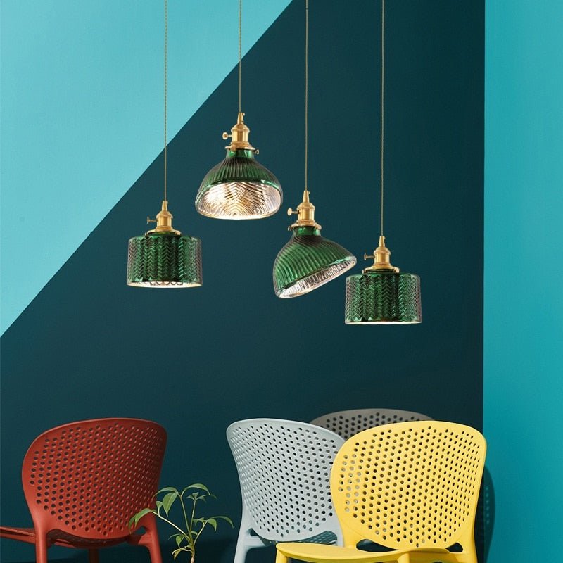 Green Lamp - Aleo Decor