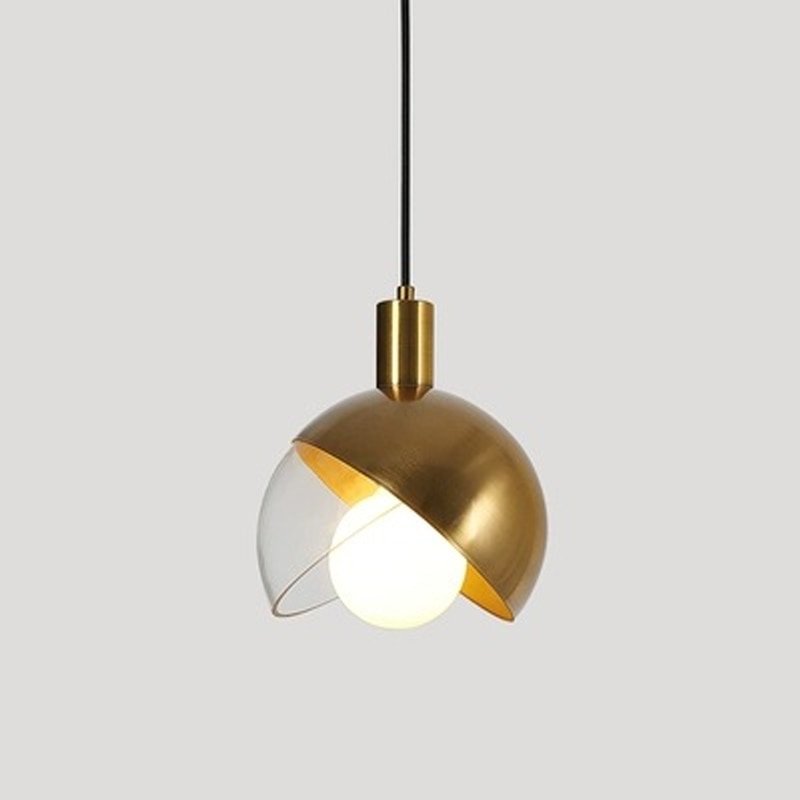 Half Lid Drop Lamp - Aleo Decor